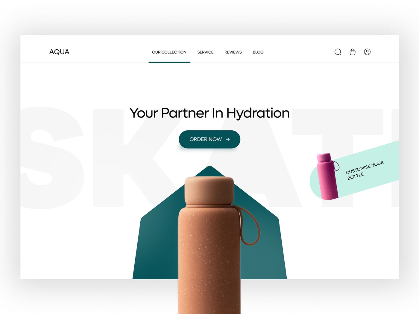 AQUA — Shopify — Dribbble shot