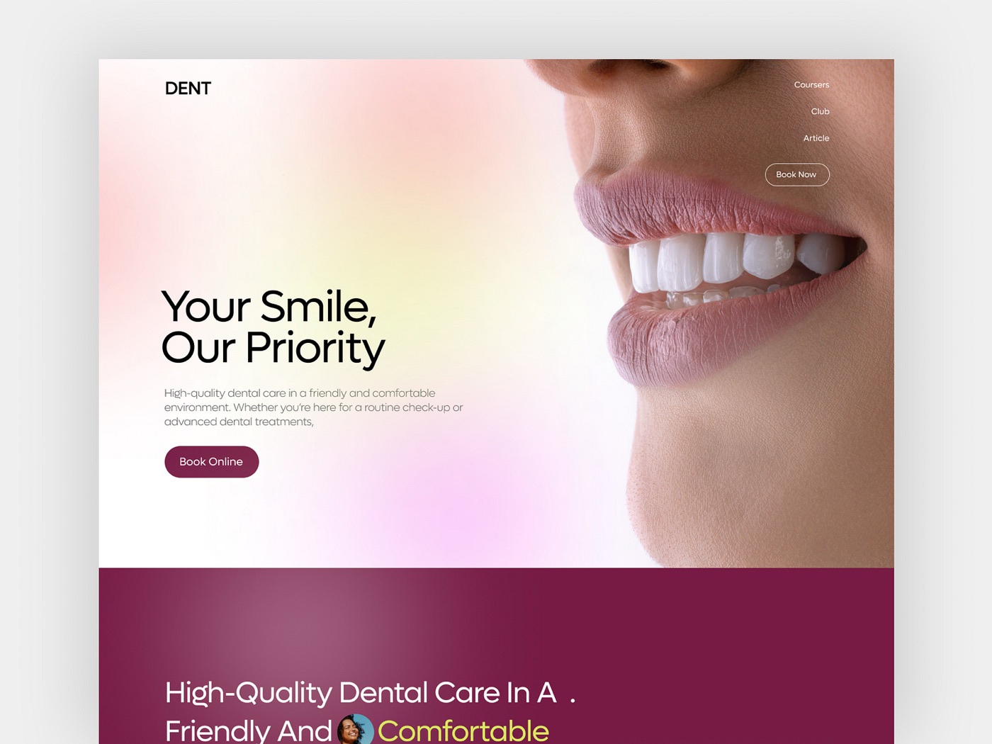 Dental health — Dribbble shot