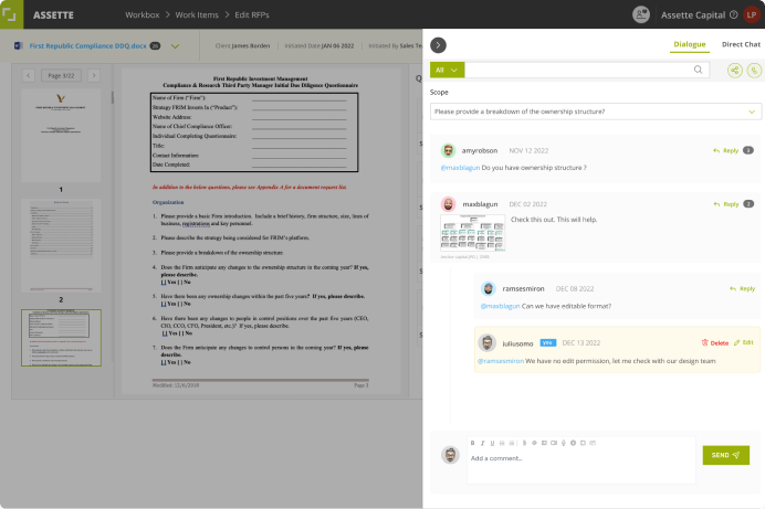 Product UI